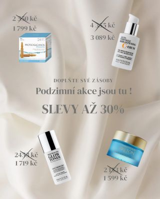 🍂 Podzimní akce jsou tady! Omezené množství za super ceny. 🍂 Neváhejte využít -30 % slevu a doplňte své zásoby! 🛒...