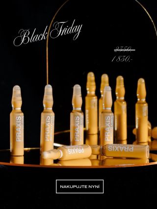 🖤 BLACK FRIDAY SPECIÁLNÍ NABÍDKA 🖤 Luxusní „modré ampule“ Praxis Proteoglicanos jsou intenzivní 24denní kúrou, která dodá...